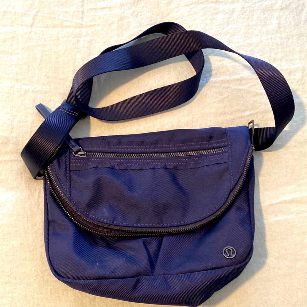 Small Navy Lululemon Crossbody Bag